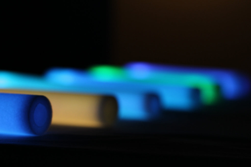 25 Pack LED Foam Sticks Multi Color 3 Modes – Music Trends- Pro