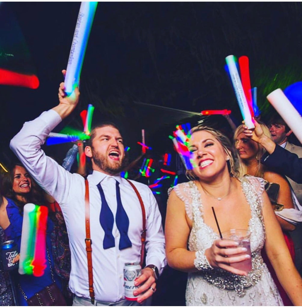 Foam Glow Sticks Led Light up Sticks Wholesale for Wedding Party